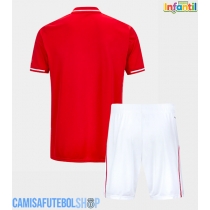 Camisa de time de futebol Nottingham Forest Replicas 1º Equipamento Infantil 2025-26 Manga Curta (+ Calças curtas)